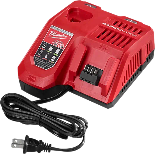 Milwaukee M12/M18 Lithium-Ion Multi-Voltage Rapid Battery Charger