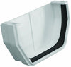 Raingo RW102 Outside End Cap White Vinyl