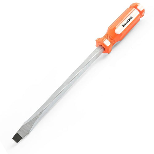 Great Neck Saw Manufacturing 3/8 x 8 Slotted Square Shank Screwdriver