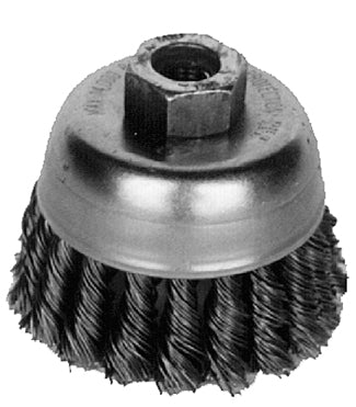 K-T Industries 2-3/4 Knot Cup Brush 5/8-11