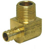 John Frey Co (Pex & Copper Fitting) LF6225512129802 3/4 Pex X 3/4 Mip 90 Elbow
