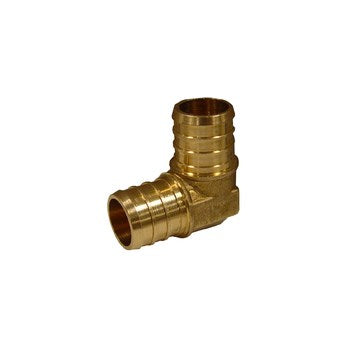 John Frey Co LF6223512129802 Brass Elbow, 90 Degrees ~ 3/4