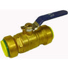John Frey Co LF8440912129802 3/4 Push To Fit Ball Valve