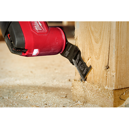 Milwaukee® Open-Lok™ 1-3/8 Titanium Enhanced Carbide Teeth Multi-Material Blade 3pk