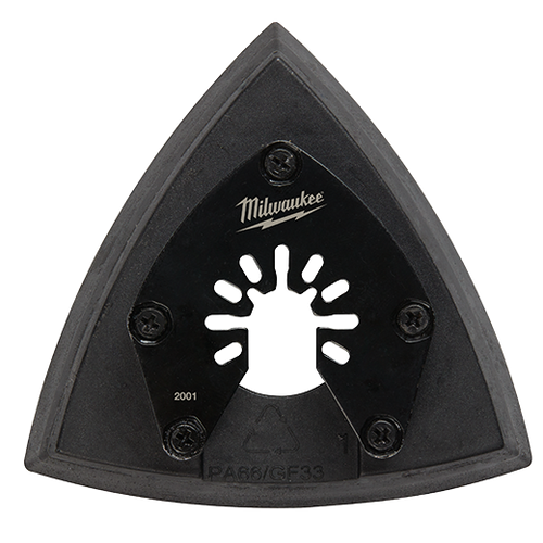 Milwaukee® 3-1/2 Open-Lok Triangle Sanding Pad & Sandpaper