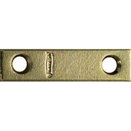 4-Pk., 2 x .5-In. Brass Mending Plate