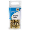Thumb Tacks, Gold, 100-Ct.