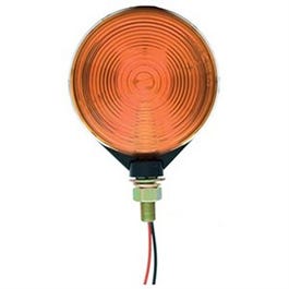 Trailer Marker/Clearance Light, Pedestal Mounted/ Red & Amber