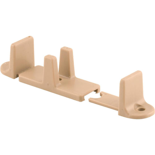 Prime-Line 1 In. H. Tan Closet Door Adjustable Floor Guide (2 Pack)
