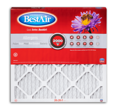 BestAir® Pleated Filter Merv 11