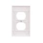 Eaton 2132W-SP Duplex Receptacle Wallplate