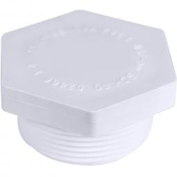 Genova Products PVC Schedule 40 Fittings Plug (MIP)