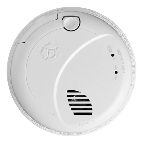 BRK 1046781 Interconnect Hardwire Smoke & CO Alarm with Battery Backup & Voice