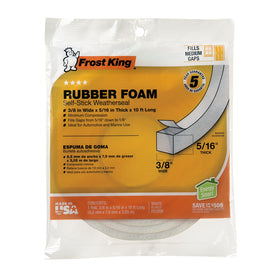 Frost King Rubber Foam Weatherseal