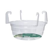 Curtis Wagner Plastics 10″ Hanging Basket Drip Pan