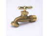 B & K ProLine 1/2 In. MIP X 3/4 In. Male Hose Thread Hose Bibb Brass