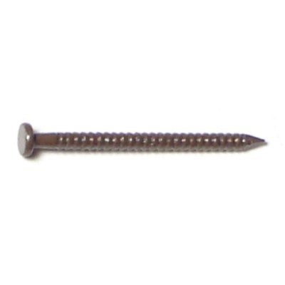 Monster Fastener Walnut Brown Painted Steel Panel Flat Head Nails
