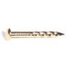 Monster Fastener Brass Plated Steel Carpet Trim Brad Head Nails