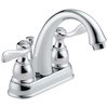 Delta B2596LF Two Handle Centerset Bathroom Faucet in Chrome
