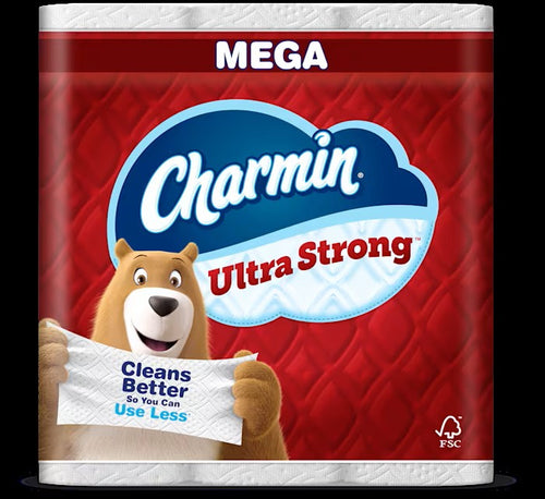 Charmin Ultra Strong Toilet Paper (6 Mega Rolls)