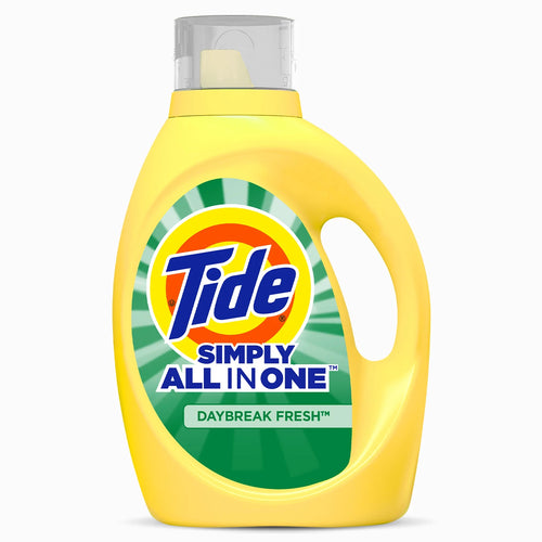 Tide Simply All-In-One Liquid Laundry Detergent, Daybreak Fresh