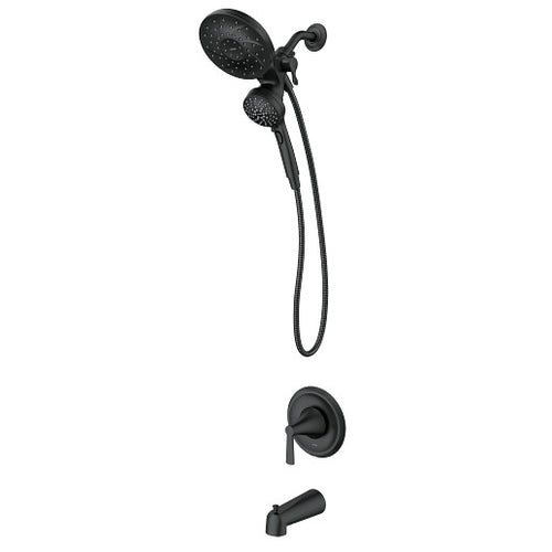 Moen Mikah Matte Black Posi-Temp® Tub/Shower