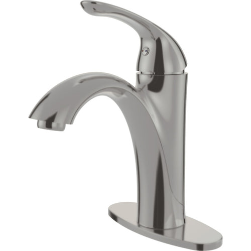 Compass Manufacturing 192-8145 Single Handle High Arc Bathroom Faucet