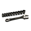 GearWrench 11 Piece Pass-Thru™ Adjustable Wrench Set