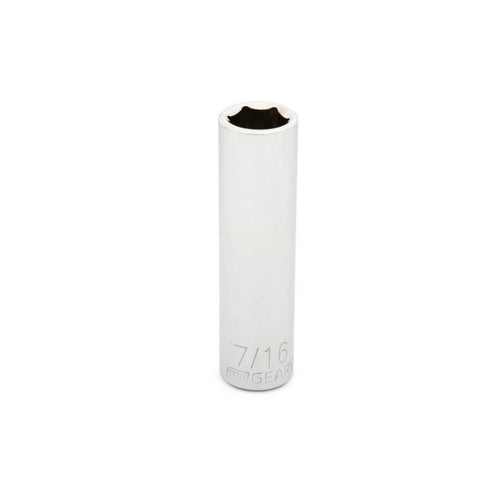 GearWrench 3/8 Drive 6 Point Deep SAE Socket 7/16