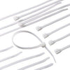 Cable Tie, Nylon, White, 14-In., 8-Pk.