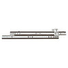 Drawer Slide, Medium-Duty, Zinc Finish, 24-In.