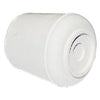 Furniture Leg Tip, Off White Rubber, 7/8-In.